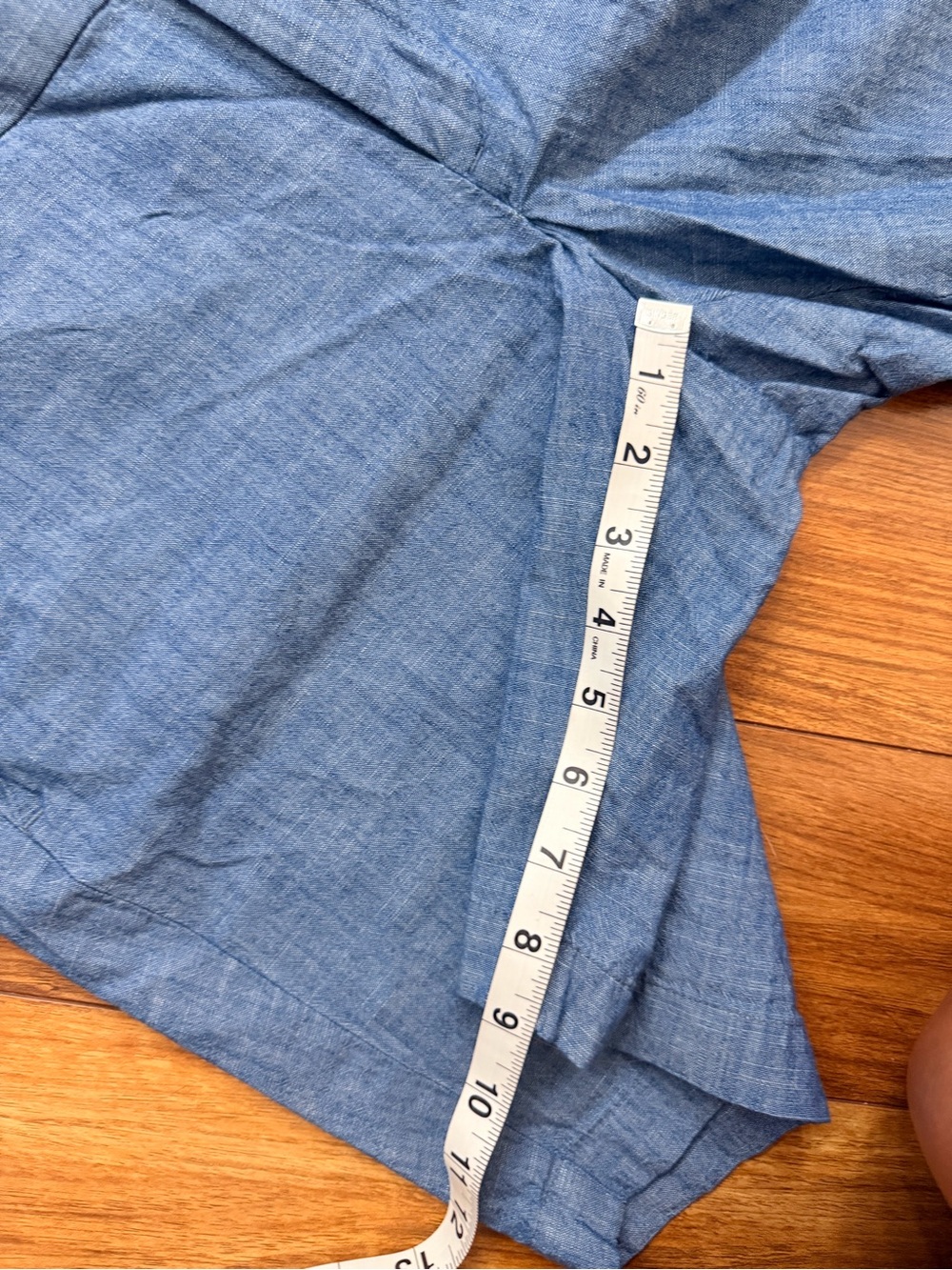 J. Crew Light Chambray Bermuda Shorts - Blue - Picture 5 of 5